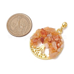 7 шт. 7 стиля натуральный зеленый авантюрин PALLOY-JF02906