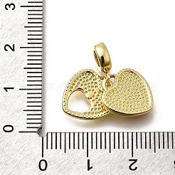 Латунь эмаль подвески&nbsp;KK-P295-05G-02