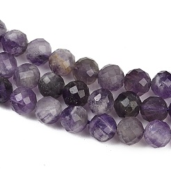 Природный аметист нитей бисера G-RM2025-B38-6mm
