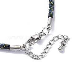 Fabrication de bracelets tressés en cordon polyester&nbsp;MAK-Z003-01P-06