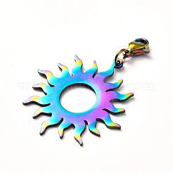 201 подвеска из нержавеющей стали украшения HJEW-JM00545