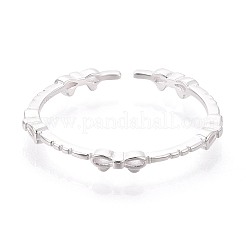 925 открытое кольцо-манжета из стерлингового серебра для женщин&nbsp;STER-N016-149S