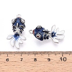 Латунь эмаль подвески&nbsp;KK-T071-27P-03