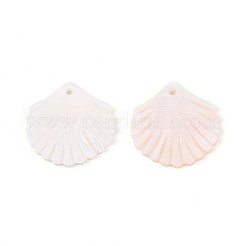 Резные подвески из натуральных пресноводных ракушек SSHEL-N040-02