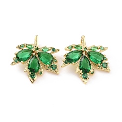 Латунные микро проложить кубического циркония подвески&nbsp;KK-E068-VC400