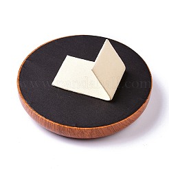 Ciondolo in legno di velluto alla moda e supporto per collana&nbsp;ODIS-P008-10