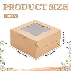 Картонные подарочные коробки для кексов CON-BC0007-42