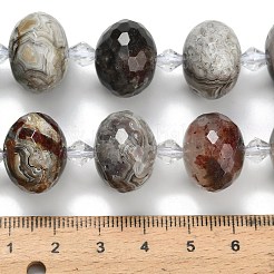 Натуральный мексиканский агат&nbsp;G-L642-I11-18x13mm