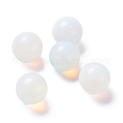 Opalite Perlen, kein Loch / ungekratzt, für Draht umwickelt Anhänger Herstellung, Runde, 20 mm