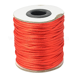 Nylon Thread, Red, 2mm, about 50yards/roll(150 feet/roll)