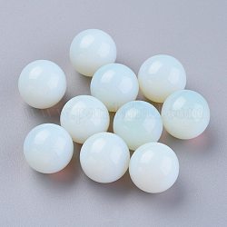 Perlas opalite, sin agujero / sin perforar, redondo, 17.5~18mm