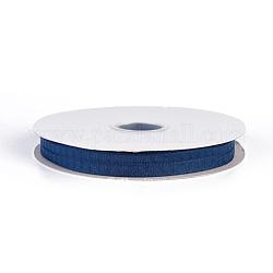 Polyesterband, Tartanband, Preußischblau, 15 mm, etwa 50 yards / Rolle (45.72 m / Rolle)