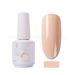 15ml Special Nail Gel, for Nail Art Stamping Print, Varnish Manicure Starter Kit, Navajo White, Bottle: 34x80mm