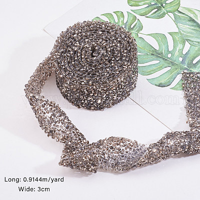 Блестящая смола исправления горный хрусталь (клей-расплав на спине)&nbsp;OCOR-WH0052-01E-1