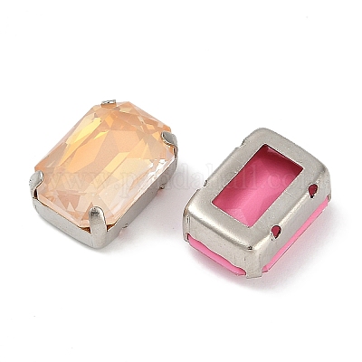 Латунные стеклянные стразы пришивные стразы RGLA-B004-10B-P-1