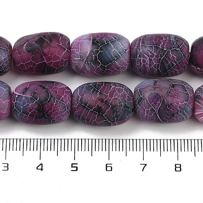 Естественные выветрившиеся агатовые бусины G-NH0047-B08-02-1