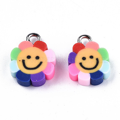 Подвески из полимерной глины ручной работы&nbsp;LS-X-CLAY-T016-48-1