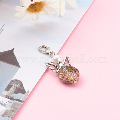 Стеклянные подвески HJEW-JM00456-1