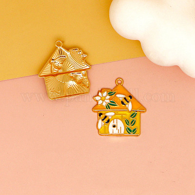 Подвески из эмали и сплава PW-WGEC5E2-05-1