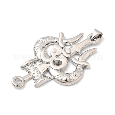 Латунные подвески&nbsp;KK-I364-32P-1