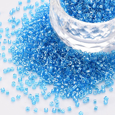 Стеклянные цилиндрические бусины SEED-S047-G-006-1