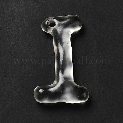 Подвески с алфавитом из прозрачной смолы RESI-C028-02I-1