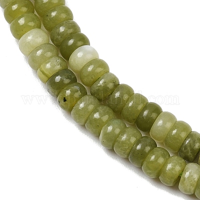 Натуральные китайские бусины из южного нефрита G-K343-C43-01-1