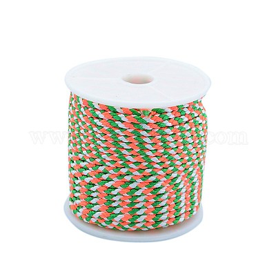 Runde Saite Thread Polyester bunte Schnüre&nbsp;OCOR-L012-01-1