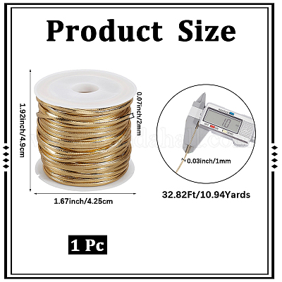 Шнур из искусственной кожи длиной 10 метр. LC-CL0001-03D-1