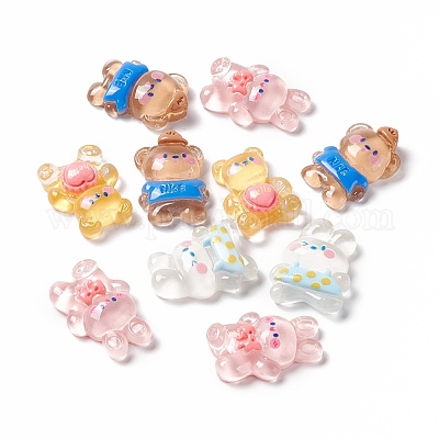 Transparente Harzcabochons&nbsp;X-CRES-A050-01-1