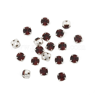 Preciosa® maxima crystal в пришивной чашке Y-PRC-SS19-90100-S-1