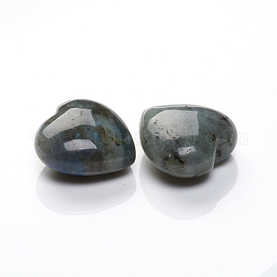 Натуральный лабрадорит сердце любовь пальма беспокойство камень&nbsp;LS-G-I274-46E-1