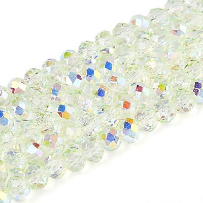 Прозрачные стеклянные бусины EGLA-N016-3mm-06-1