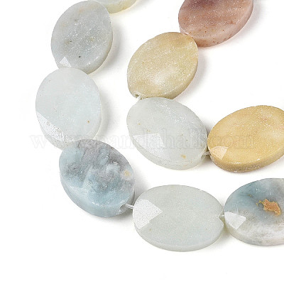 Натуральный цветок амазонитовые бусины пряди G-S354-13x18-A08-1