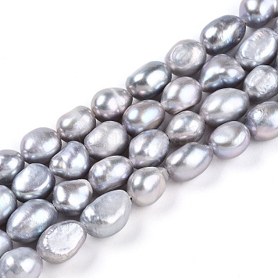 Нити из натурального культивированного пресноводного жемчуга PEAR-N014-06G-03-1