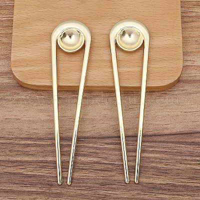 Находки вилок для волос из сплава PW-WG9C59D-04-1