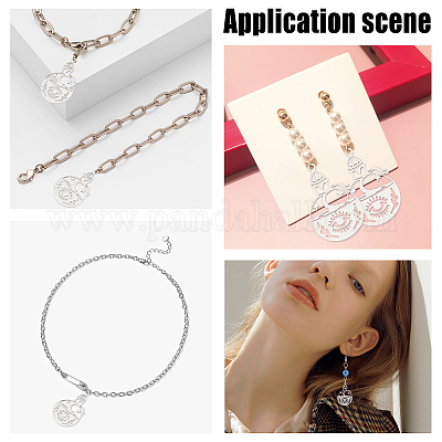 20 шт. подвески из нержавеющей стали 201 STAS-DC0007-12-1