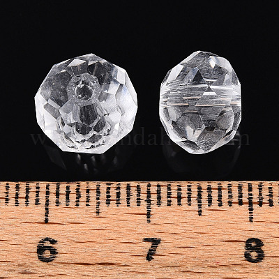 Выпечка расписные прозрачные стеклянные бусины X1-GLAA-N011-10mm-02-1