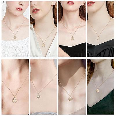 Men Jewelry Necklace Chains for Jewelry Making Silver 24K Gold