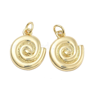 Латунные подвески KK-Q006-10G-1