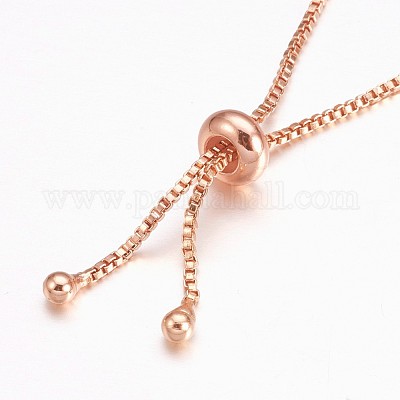 Регулируемые латунные браслеты Боло BJEW-K204-01-RG-1