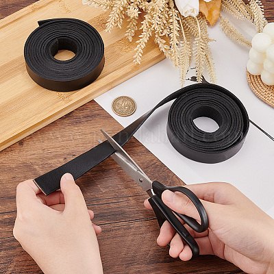 Плоский шнур из воловьей кожи длиной 4 м. WL-PH0004-19B-1