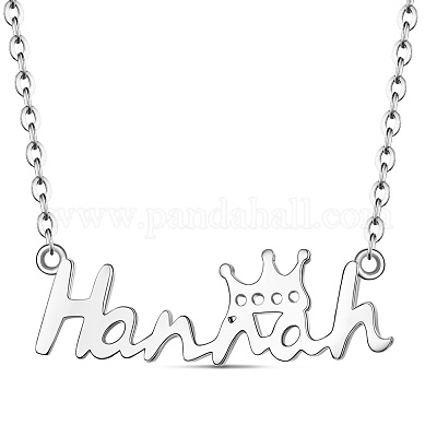 Ожерелья с подвеской из серебра 925 пробы с родиевым покрытием JN887A-1