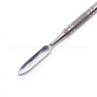 Цветная палитра из нержавеющей стали и палочка для палочки с двойной головкой&nbsp;MRMJ-WH0062-41P-1