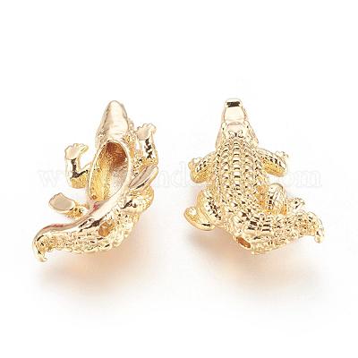 Латунные бусины KK-P116-19G-1