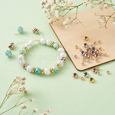 Латунные бусины&nbsp;KK-KS0001-15-1