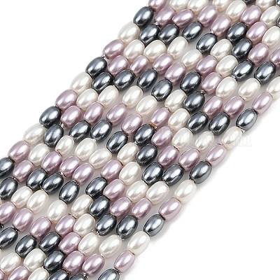 Гальванические оболочки жемчужные бусы пряди BSHE-H113-06B-04-1