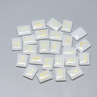 Спрей окрашены стекло кабошоны G-T122-27I-1