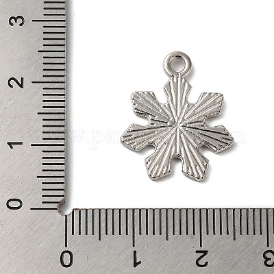 Подвески из сплава с эмалью на зимнюю тематику ENAM-M002-05U-P-1