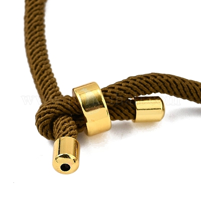 Плетеный браслет из нейлонового шнура MAK-A017-D03-19G-1